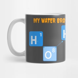 My Water Broke Molecule Mug